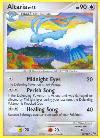 Altaria (Platinum) Damaged / Poor Reverse Holofoil