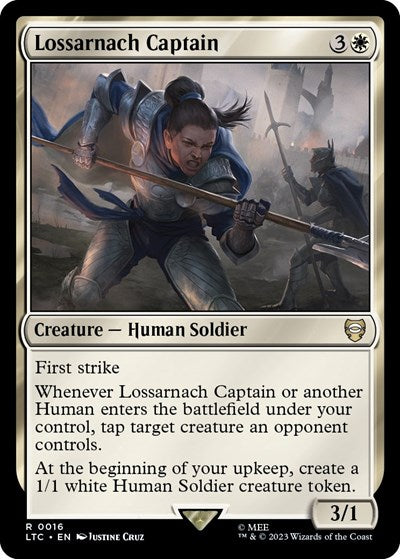 Lossarnach Captain (Commander: The Lord of the Rings: Tales of Middle-earth) Light Play