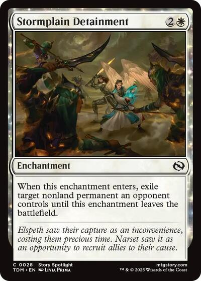 Stormplain Detainment (Tarkir: Dragonstorm) Light Play