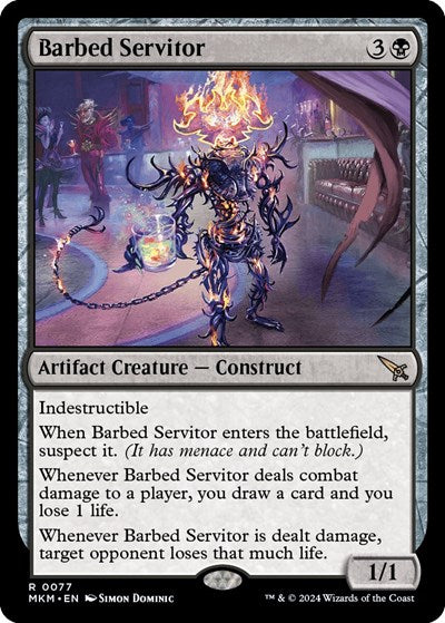Barbed Servitor (Murders at Karlov Manor) Light Play