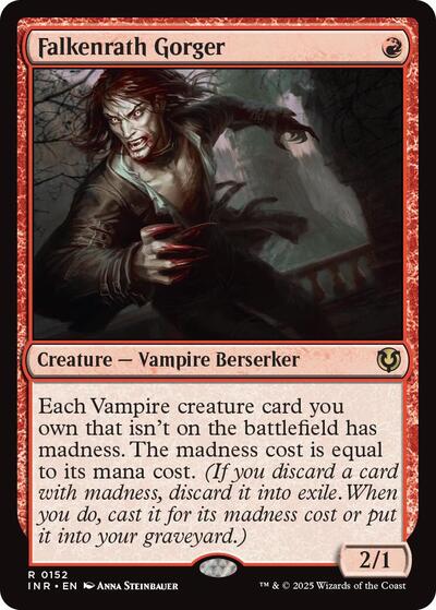 Falkenrath Gorger (Innistrad Remastered) Light Play