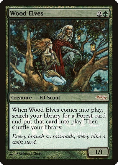 Wood Elves (Promos: WPN and Gateway) Medium Play Foil