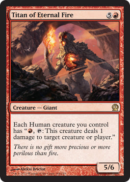 Titan of Eternal Fire (Theros) Light Play