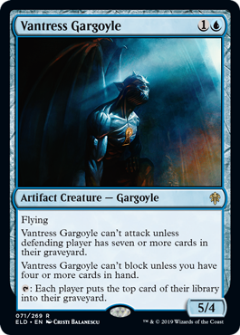 Vantress Gargoyle (Throne of Eldraine) Light Play