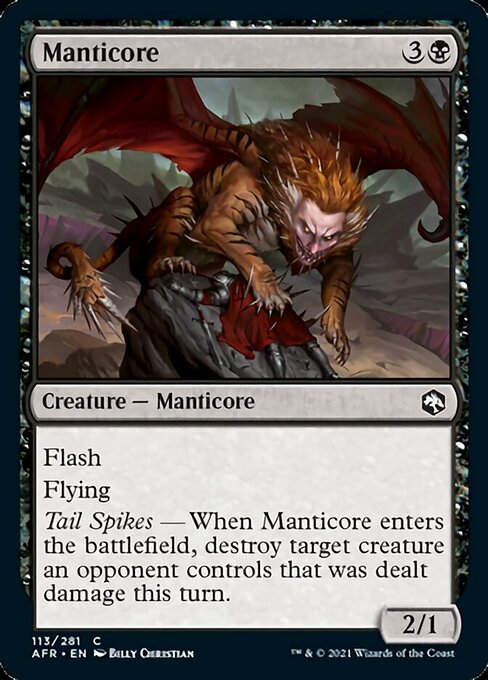 Manticore (Adventures in the Forgotten Realms) Light Play
