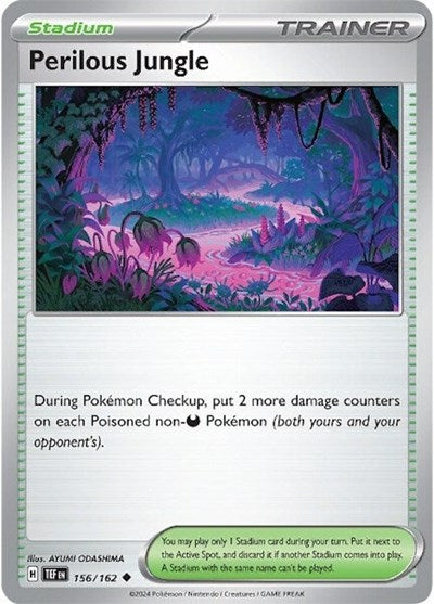 Perilous Jungle (SV05: Temporal Forces) Light Play Reverse Holofoil