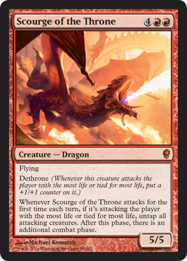 Scourge of the Throne (Conspiracy) Light Play