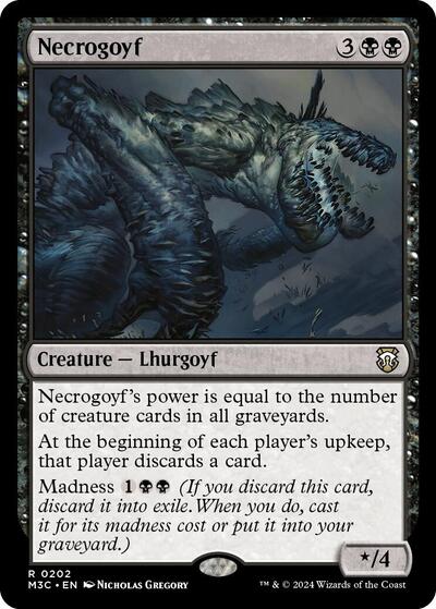 Necrogoyf (Commander: Modern Horizons 3) Light Play