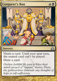 Conjurer's Ban (Guildpact) Light Play