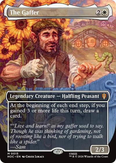 The Gaffer (Borderless) (The Hobbit: Eternal-Legal) Light Play Foil
