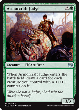 Armorcraft Judge (Kaladesh) Light Play