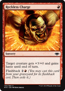 Reckless Charge (Modern Horizons) Light Play