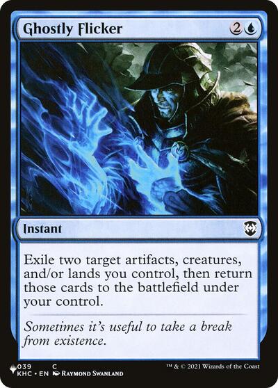 Ghostly Flicker (The List) Light Play
