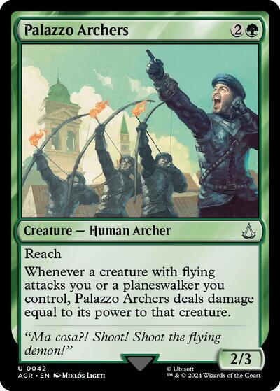 Palazzo Archers (Universes Beyond: Assassin's Creed) Light Play Foil