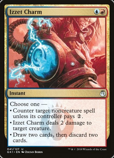 Izzet Charm (Guilds of Ravnica: Guild Kits) Light Play