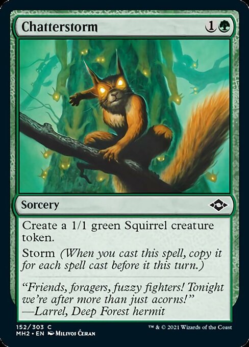 Chatterstorm (Modern Horizons 2) Light Play