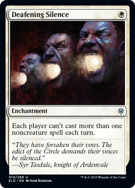 Deafening Silence (Throne of Eldraine) Light Play