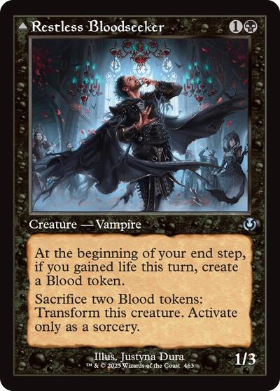 Restless Bloodseeker (Retro Frame) (Innistrad Remastered) Light Play