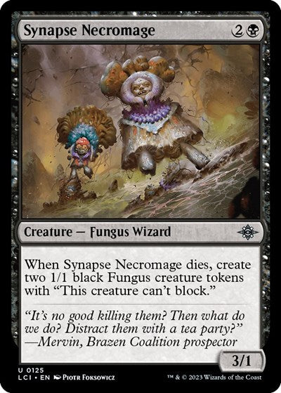 Synapse Necromage (The Lost Caverns of Ixalan) Light Play Foil