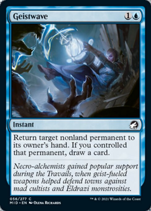 Geistwave (Innistrad: Midnight Hunt) Light Play