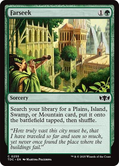 Farseek (Commander: Tarkir: Dragonstorm) Light Play
