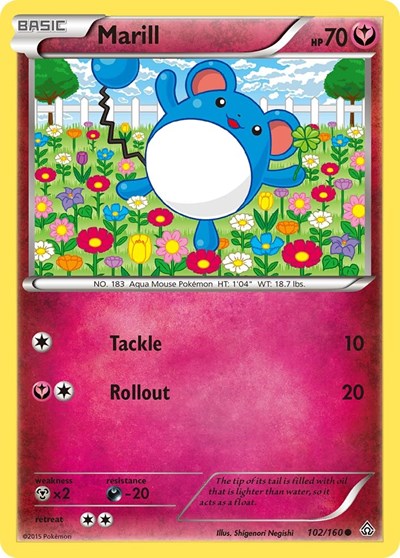 Marill (XY - Primal Clash) Light Play
