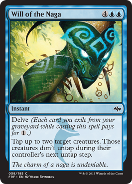 Will of the Naga (Fate Reforged) Light Play