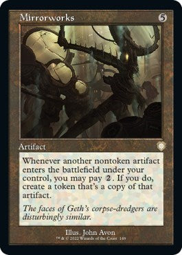 Mirrorworks (Commander: The Brothers' War) Light Play
