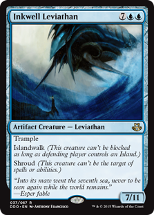 Inkwell Leviathan (Duel Decks: Kiora vs Elspeth) Light Play
