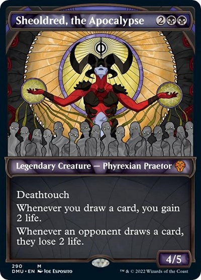 Sheoldred, the Apocalypse (Showcase) (Dominaria United) Near Mint Foil