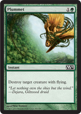 Plummet (Magic 2014 Core Set) Light Play