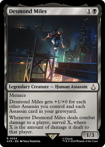 Desmond Miles (Universes Beyond: Assassin's Creed) Light Play