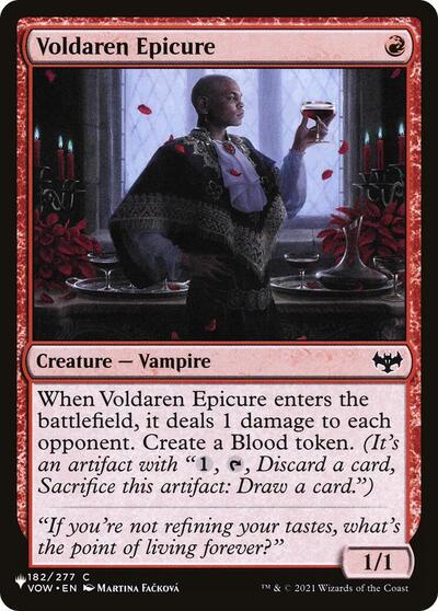 Voldaren Epicure (The List) Light Play