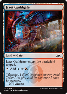 Izzet Guildgate (252) (Guilds of Ravnica) Light Play