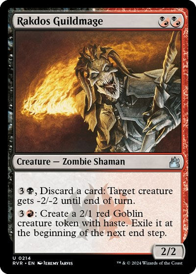 Rakdos Guildmage (Ravnica Remastered) Light Play