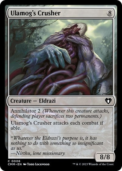 Ulamog's Crusher (Commander Masters) Light Play
