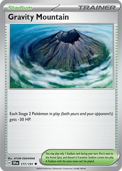 Gravity Mountain (SV08: Surging Sparks) Light Play