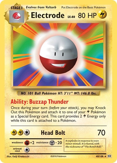 Electrode (XY - Evolutions) Light Play