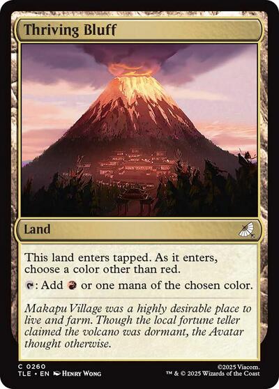 Thriving Bluff (Avatar: The Last Airbender: Eternal-Legal) Light Play