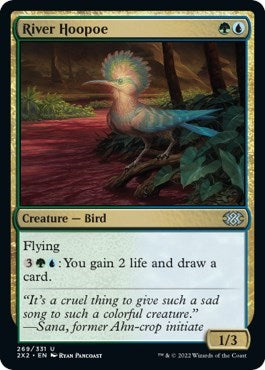 River Hoopoe (Double Masters 2022) Light Play