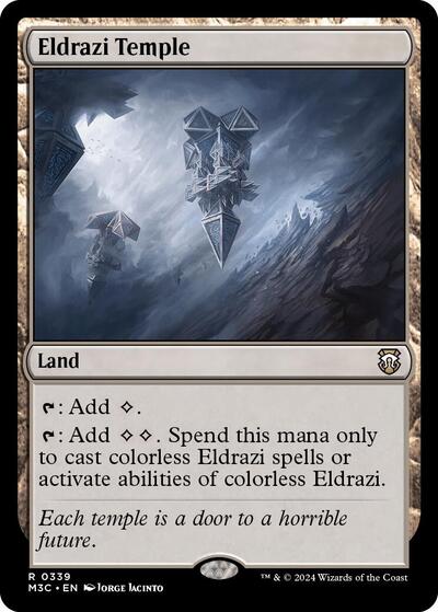 Eldrazi Temple (Commander: Modern Horizons 3) Light Play