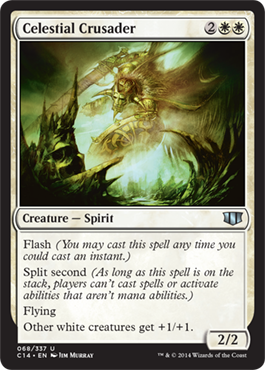 Celestial Crusader (Commander 2014 Edition) Light Play