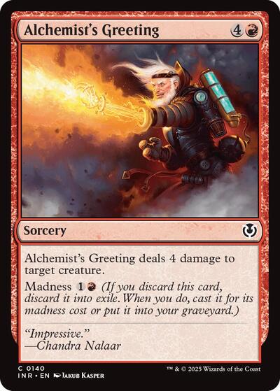 Alchemist's Greeting (Innistrad Remastered) Light Play Foil