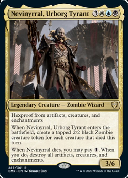Nevinyrral, Urborg Tyrant (Commander Legends) Light Play
