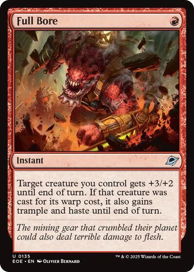 Full Bore (Edge of Eternities) Light Play Foil