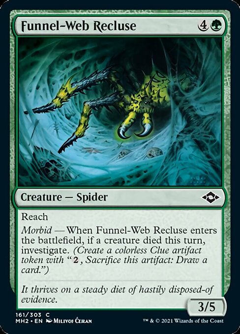 Funnel-Web Recluse (Modern Horizons 2) Light Play
