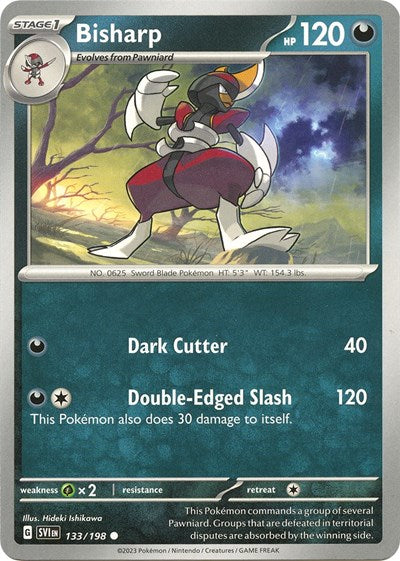 Bisharp (Scarlet and Violet: Base Set) Light Play Reverse Holofoil