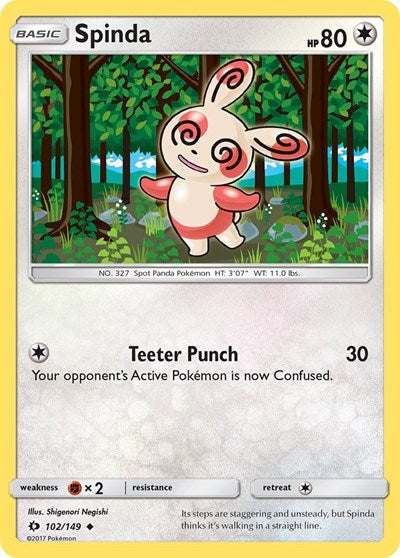 Spinda (SM Base Set) Medium Play