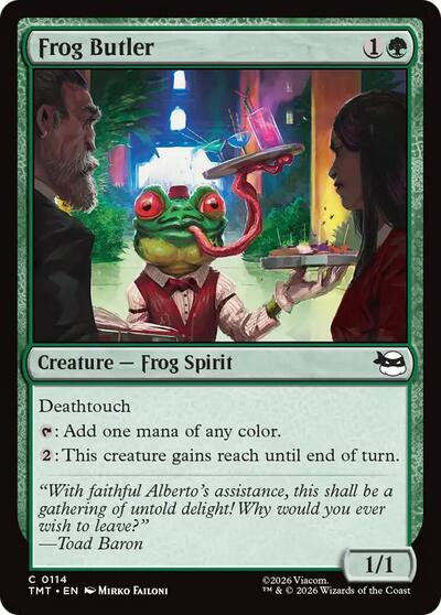 Frog Butler (Teenage Mutant Ninja Turtles) Light Play Foil