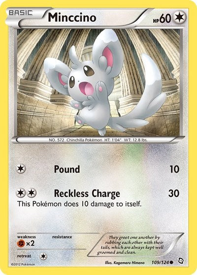 Minccino (Dragons Exalted) Light Play